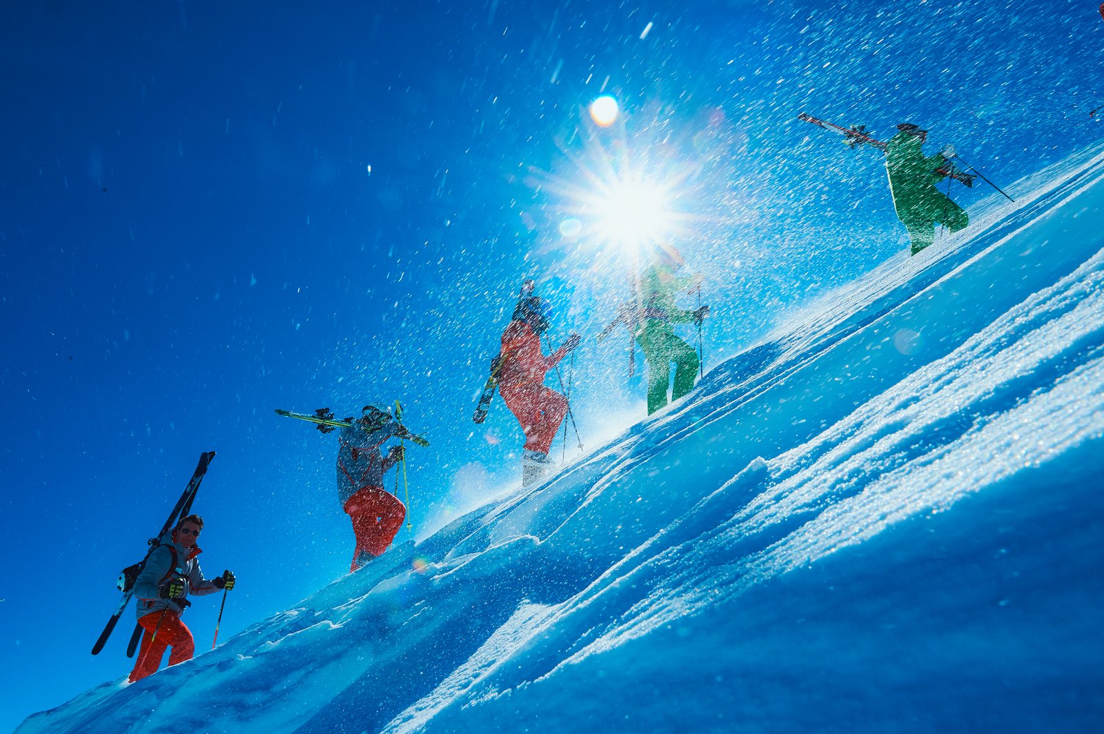 Guided snow hike through Gulmarg's valley