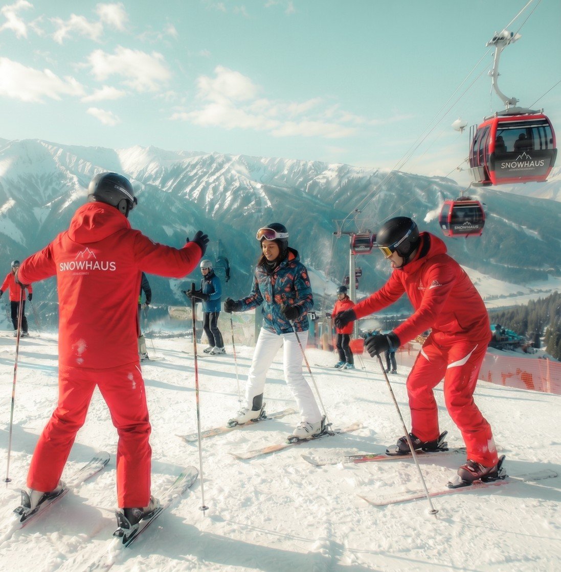 Ski and board progression clinic